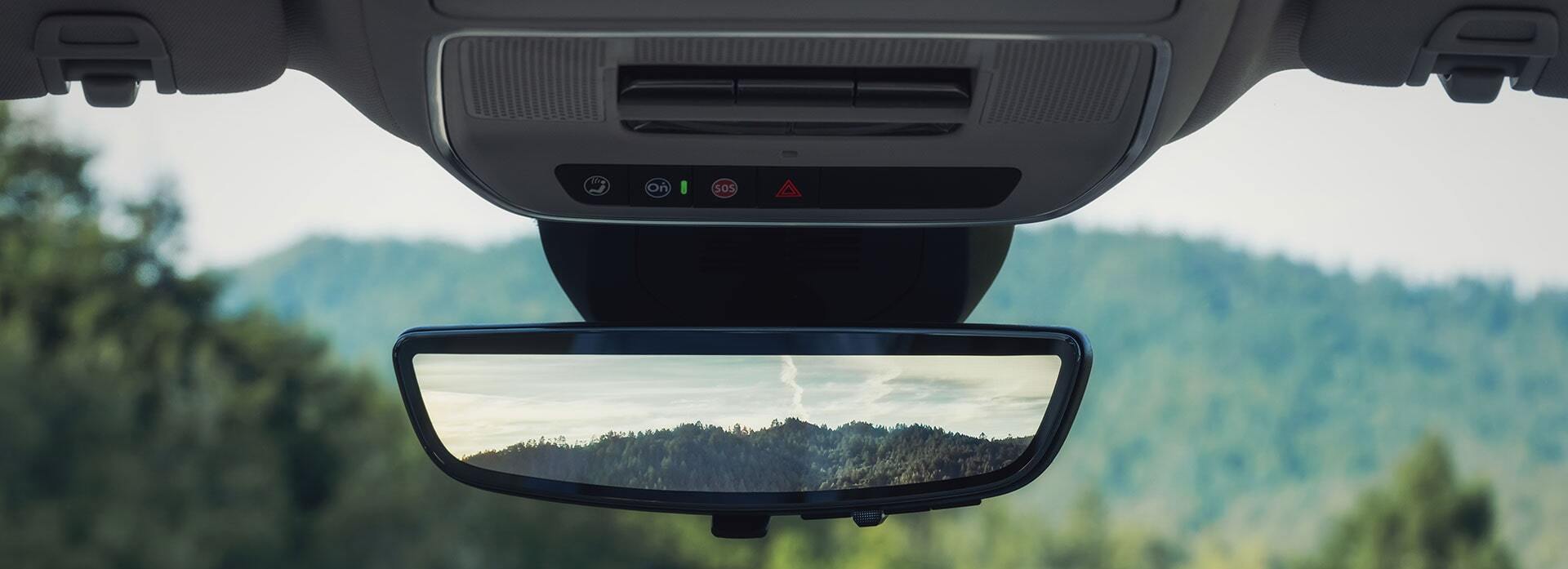 Rearview mirror inside 2026 GMC Terrain