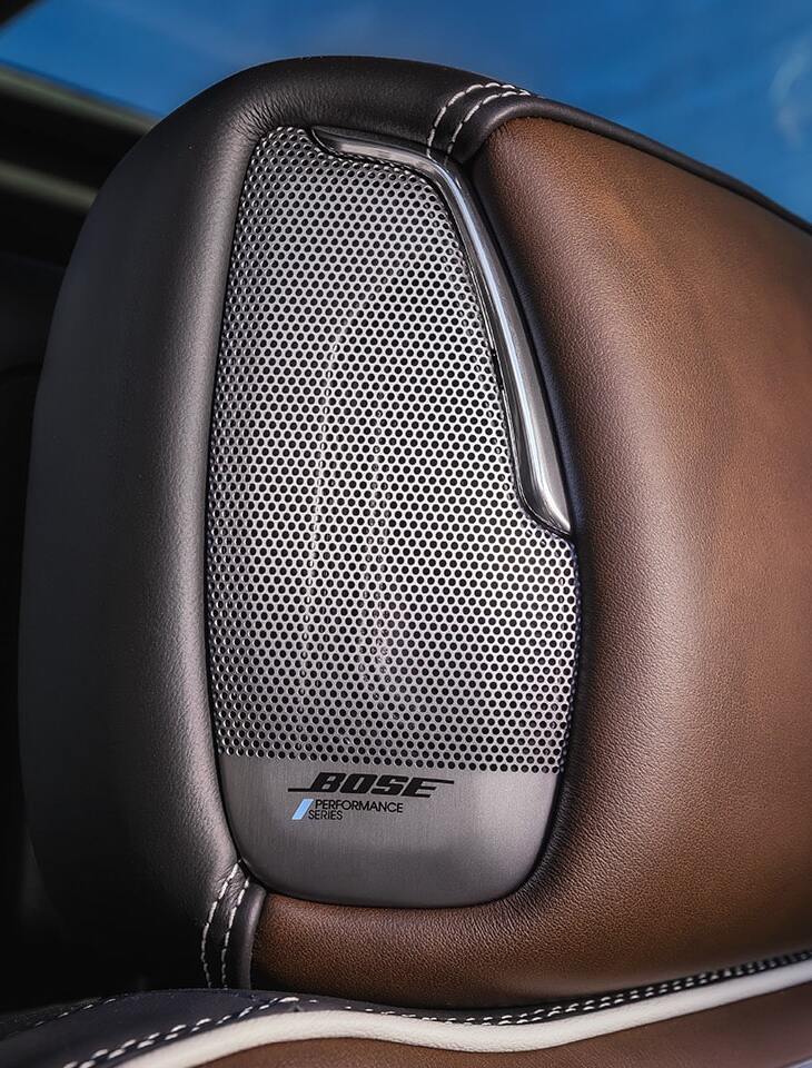 Premium audio system inside 2026 GMC Yukon/Yukon XL