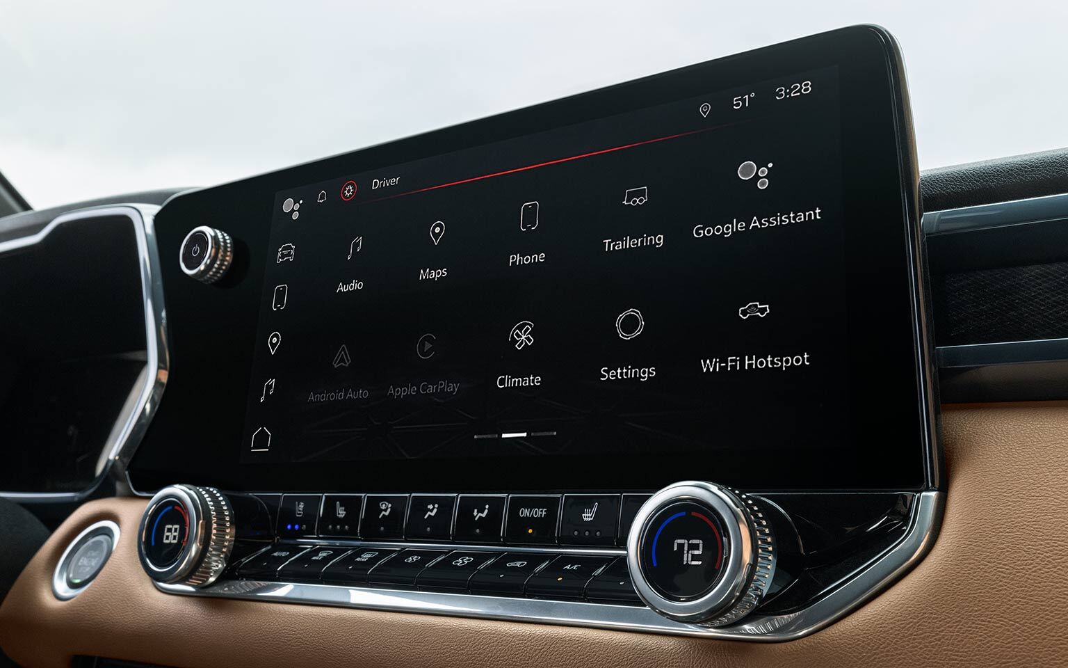 2026 GMC Canyon multimedia screen