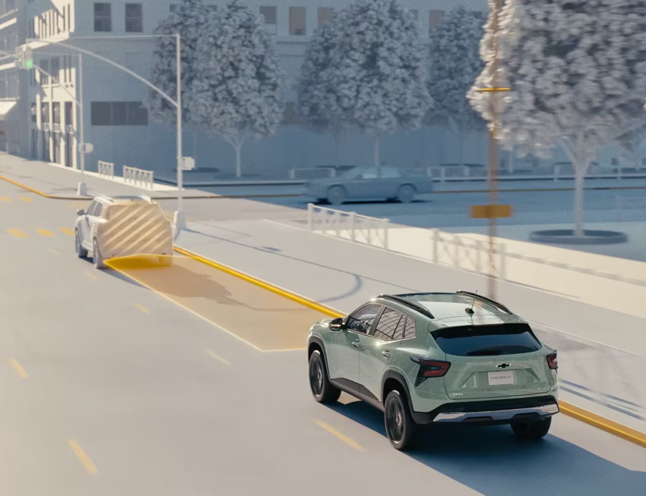 2026 Chevrolet Trax safety graphic